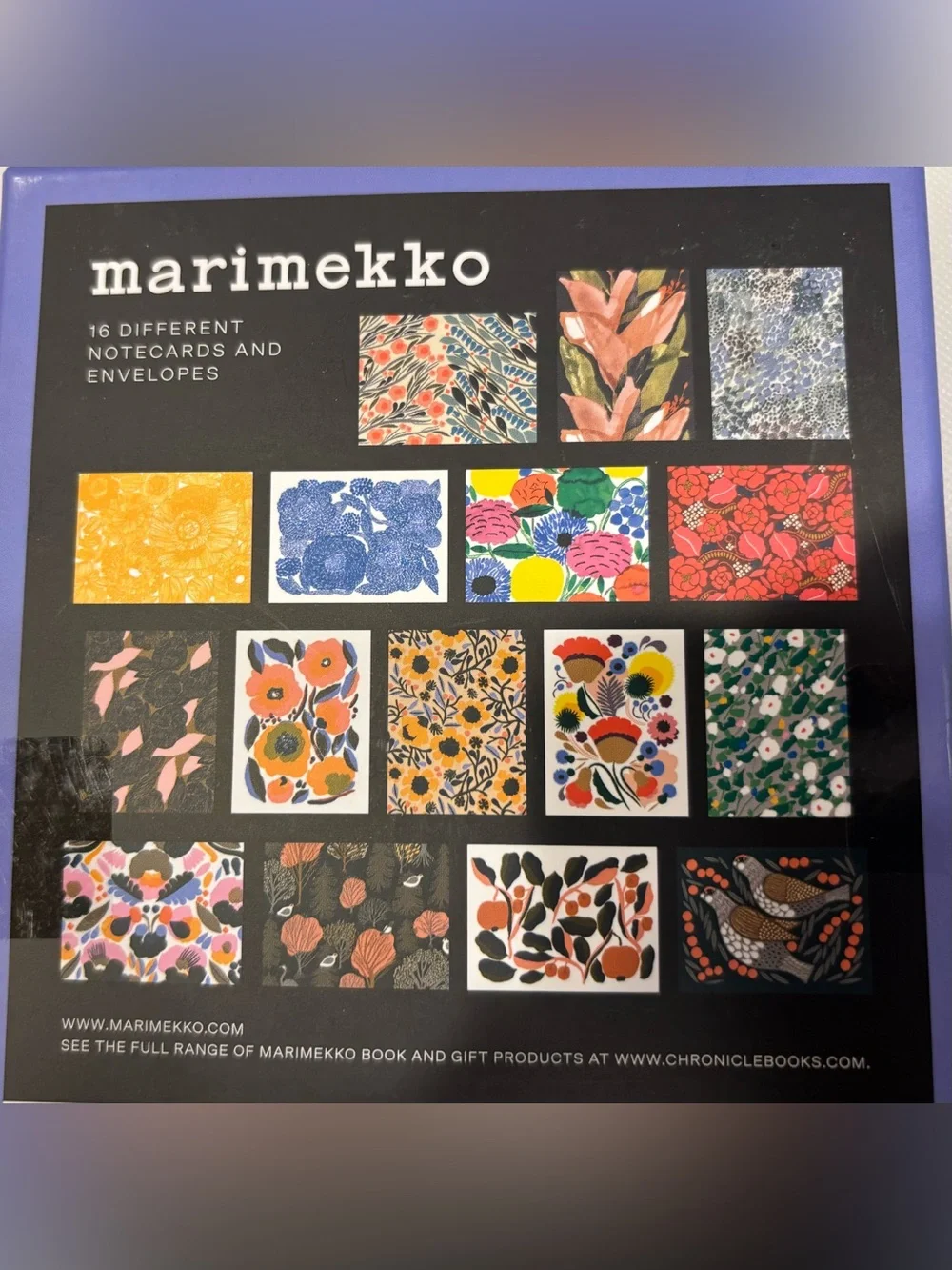 Marimekko Kukka Notecards 16 Note Cards and Envelopes Set BNWT PRICE IS FIRM